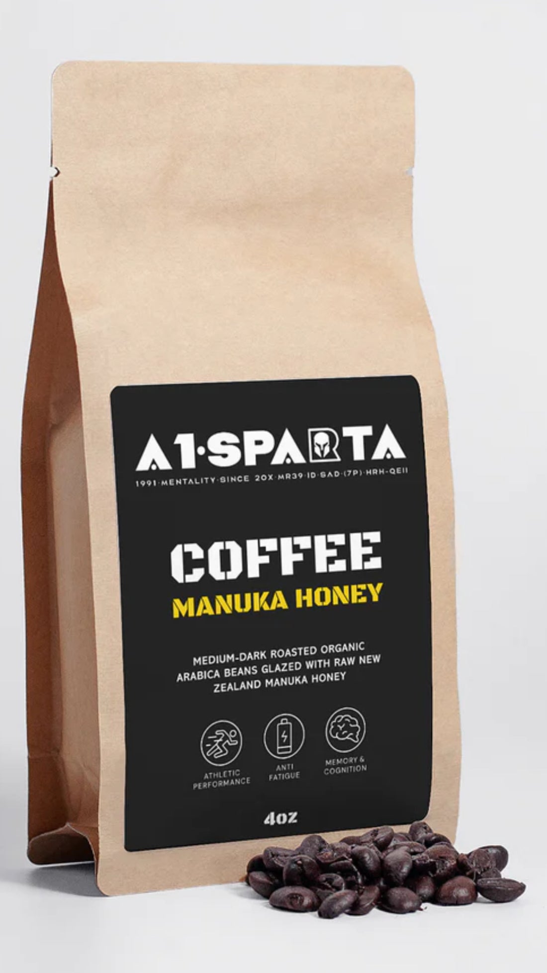 Taste the Blissful Combination of 100% Organic Manuka Honey and Coffee from A1•Sparta!
