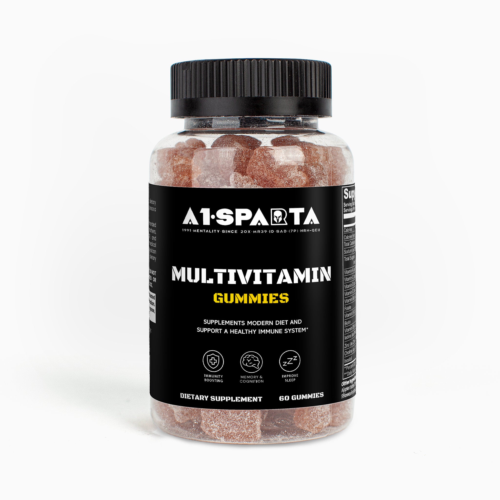 Multivitamin Bear Gummies (Adult) – A1•Sparta
